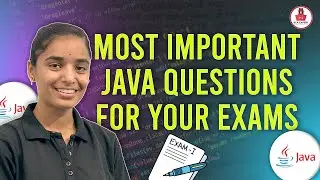 Most Important Java Questions for Exams 2025 | Top Java Interview & Exam Questions You Must Know