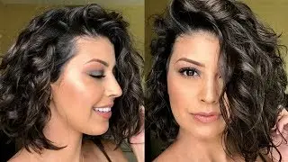 Как укладывать короткие волнистые/кудрявые волосы