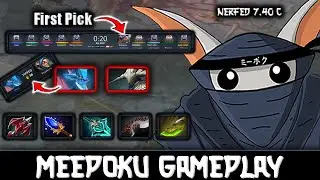 Pick Lesh and Sven to Counter Meepo, but they don't know their enemy is Meepoku🤡- Meepoku Journey#91