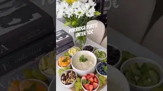 Porridge Platte f&uuml;r unter 10&euro; #porridgeplatte #platterworld #porridgeideen #brunchinspo #fr&uuml;hst&uuml;ck
