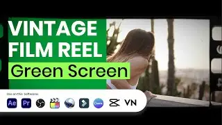 Vintage Film Reel Overlay | Green Screen Effect | Free VFX Asset