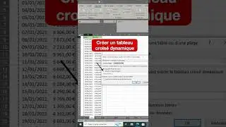 Cr&eacute;er un tableau crois&eacute; dynamique en 10 secondes