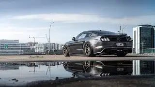 2017 Mustang Slammed on New LightWeight SF11 ***Bagged***