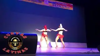#salsa #ChiquitoTeamBand #LaCaderaYLaColita / Dancing Choreography Curvas Latinas Japan