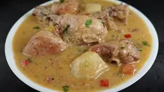 Restaurant Style Chicken stew | Coconut Milk Chicken Stew | Comfort Food