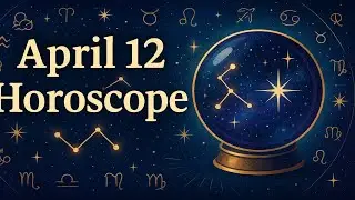 April 12 Horoscope 🔮 Your Powerful Daily Astrology Forecast for All Zodiac Signs!
