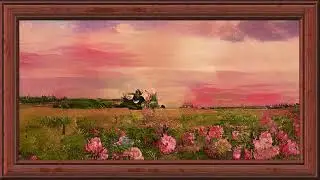 Sunset Harmony 🌅 | Touch of Art | لمسة فن | 4K Relaxing Nature Wall Art for TV