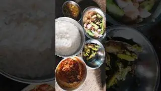 Odia Lunch Thali 🤤#short#shortvideo#trending#food#odiafood#song#odia#viralvideo#youtubeshorts