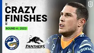 NRL Highlights | Crazy NRL Finishes | Parramatta Eels v Penrith Panthers | Round 4, 2023
