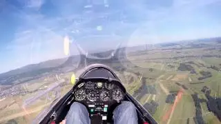First check flight with Polish Sailplane SZD 51