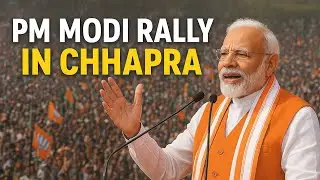 🔥 PM Modi's Massive Rally in Chhapra | Historic Crowd Welcomes PM Modi | Bihar Election #2025