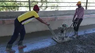  farsh construction in big hall