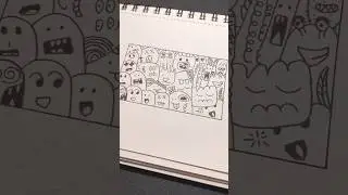 Relaxing Cartoon Face Doodling