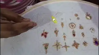 aari work class and Mehandi class and fabric painting class#minivlog
