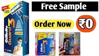 Gillette Free Sample Product ₹0 || Free Shopping Offer