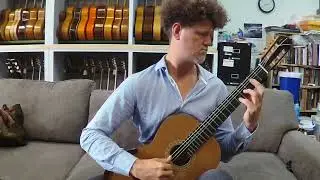 2009 Cuong Smallman Style Classical Guitar Fandango Rodrigo David Trevors
