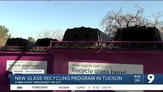 Glass recycling program bins save Tucson money