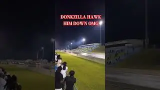 DONKZILLA RAN HIM DOWN #dragracing #bigrimracing