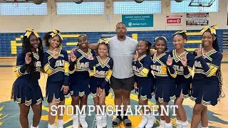 EAST MECK CHEERLEADERS GO FULL OUT ON MEDIA DAY!