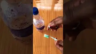 Clean your bottles easily with this DIY brush #cleaning #diy