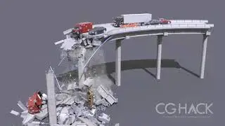TYFLOW DESTRUCTION  FX + DOWNLOAD 3DS MAX SCENE