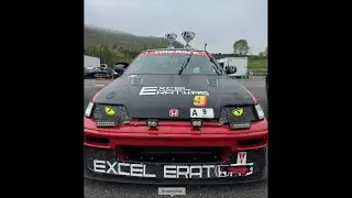 1989  Honda CRX running with the Porsche boys at ClubMotorsports MJC 7.19.24