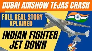 Dubai Airshow Tejas Crash &mdash; Indian Fighter Jet Down | Full Real Story Explained