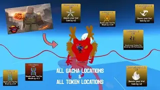 Anime Fighting Simulator: Endless (Roblox) | All Gacha Locations & All Token Locations