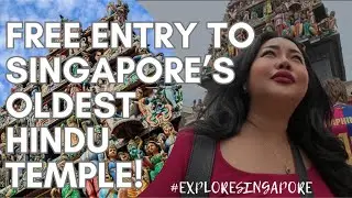 Singapore Chinatown OLDEST Temple Tour | FREE Entry | Sri Mariamman Temple