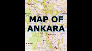 MAP OF ANKARA
