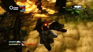 Gears of War 3 Horde mode on Sandbar pt. 2