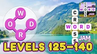 Crossword Jam Levels 125 - 140 Answers