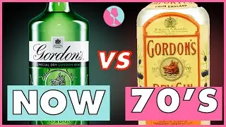 Drinking Gordon's Gin from the 1970s