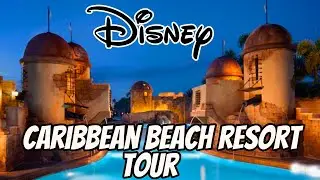 Disney&rsquo;s Caribbean Beach Resort & Riviera Resort Tour Full Walkthrough, Dining & Skyliner Access!