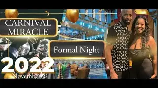 Carnival Miracle Formal Night