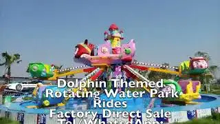 Dolphin Themed  Rotating Water Park Rides Factory Direct Sale@Rides4All