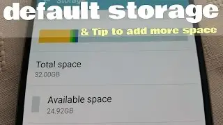 Samsung Galaxy S6 Default Storage & Tip to Free Up More Space