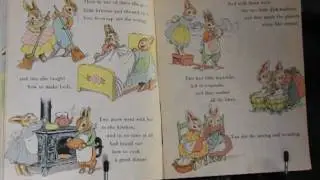 Reading 'The Country Bunny and the Little Gold Shoes' My last Easter video. xx