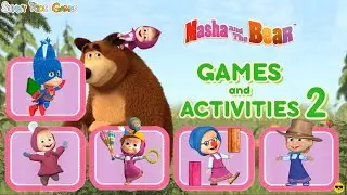 Masha and The Bear Games and Activities 2 : Sunny Kids Games
