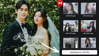 Как получить наборы сцен Kdrama в высоком качестве для редактирования. || Клипы Kdrama Twixtor (У...