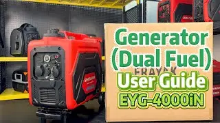 ✨ Unboxing & First-Use Guide | EYG4000iN Inverter Generator ✨