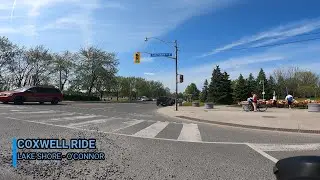 Coxwell Ave. Virtual Ride, Toronto/East York