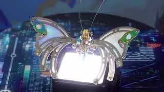 Chaos Butterfly - Mecrob 3D Metal Model Kit