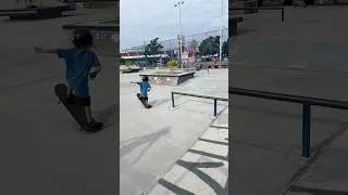 Manual e Remando no #skate com Natan 🤩🛹 #skateboarding