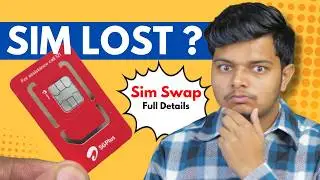 Sim Lost? Learn How to Get a New SIM with Same Number (Hindi)