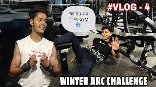 रात में 3:00 बजे किया Workout 🥶 || Winter Arc Challenge || Vlog - 4 || Ansh Malviya || Fit With Ansh