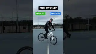 Agree or disagree ? 🤔 #bike #mtb #bikeskills #mountainbike #streettrials #mtbpro #wheelie #manual