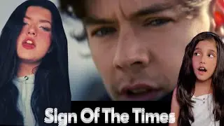 Angelina Jordan - Sign of the Times (Cover) Harry Styles | REACTION!!!