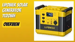 REVIEW (2025): Lipower Solar Generator 1120Wh. Features