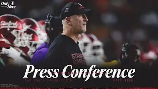 Stanford Football Weekly Press Conference | Pitt Week - Frank Reich